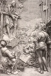 Saint Jean-Baptiste prêchant dans le désert, d